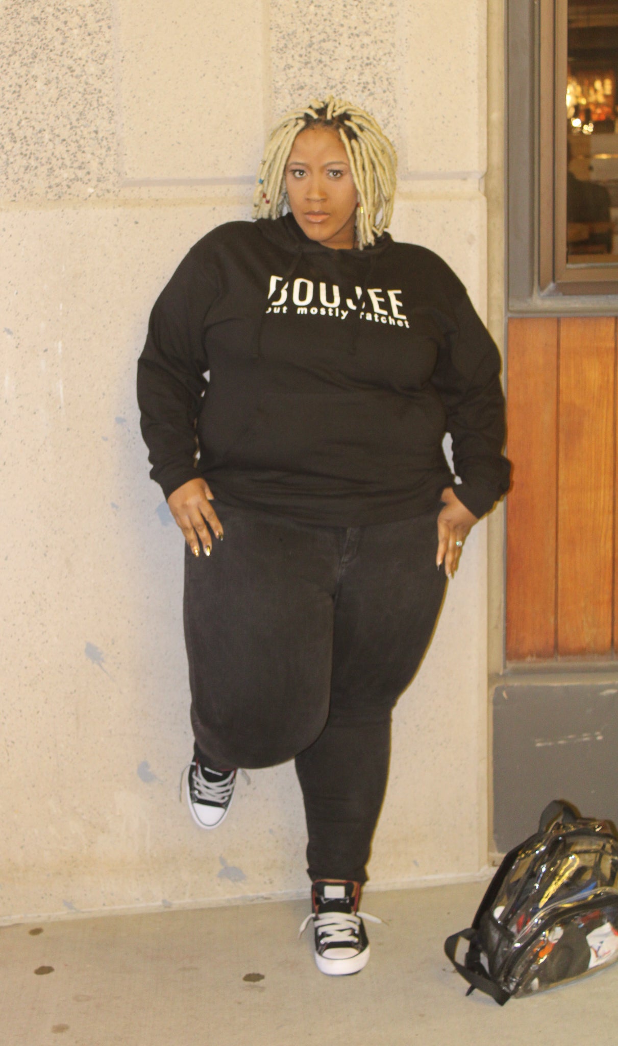 BOUJEE But Mostly Ratchet Soft Jersey Pullover Hoodie