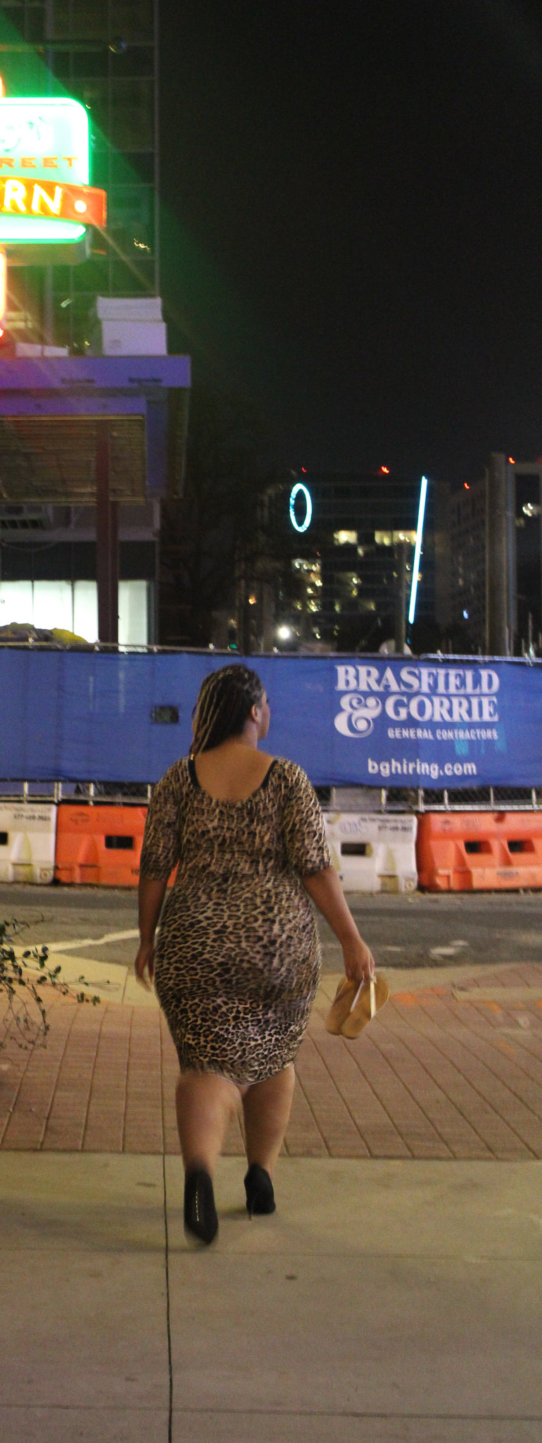 Off Shoulder Ruched 3/4 sleeves Body-con animal print dress.